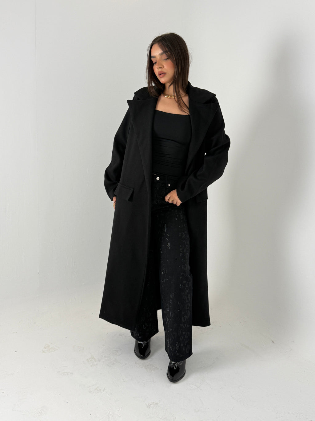 Wool Blend Coat