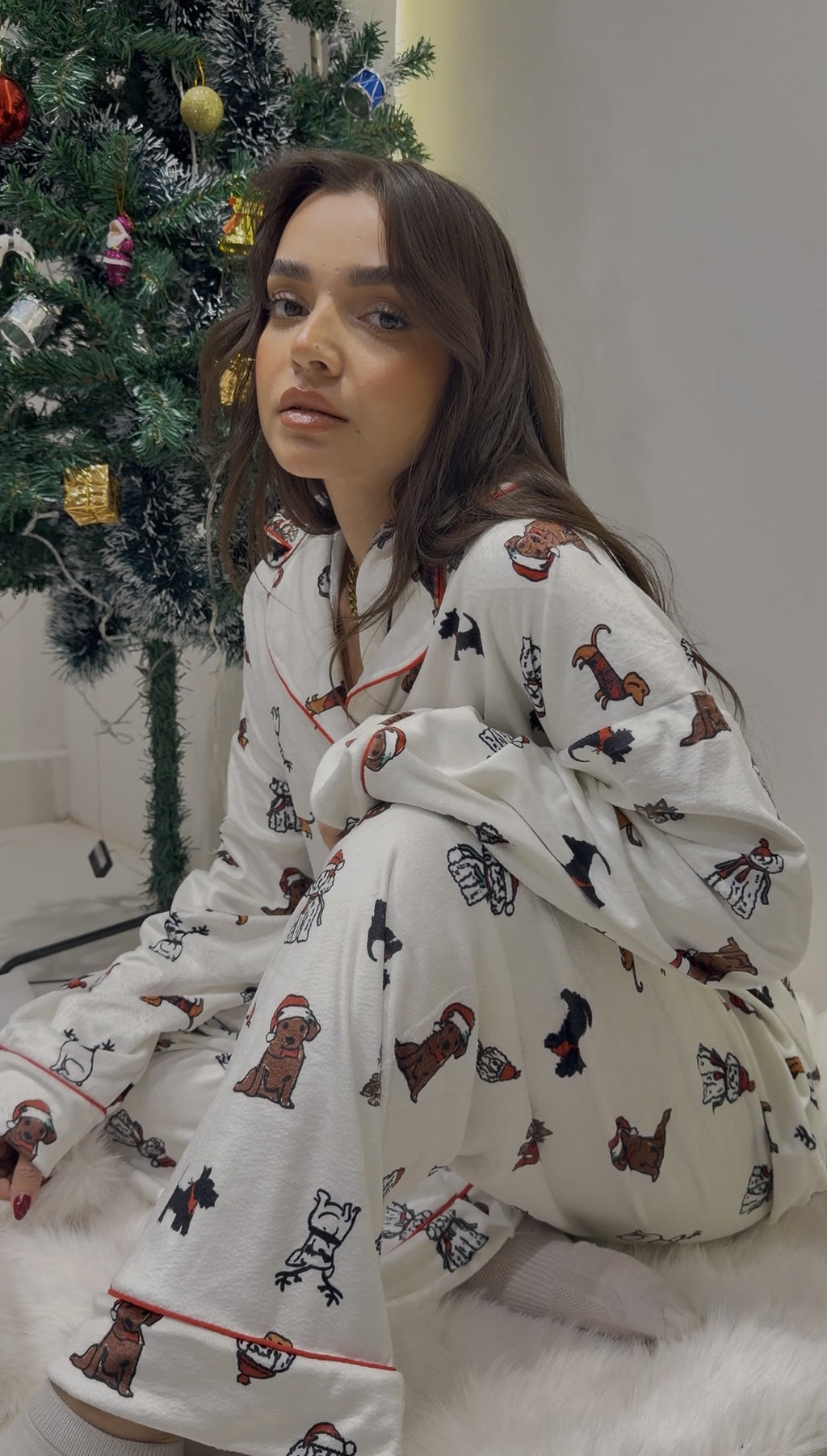 Puppy Party & Snowflake pjs