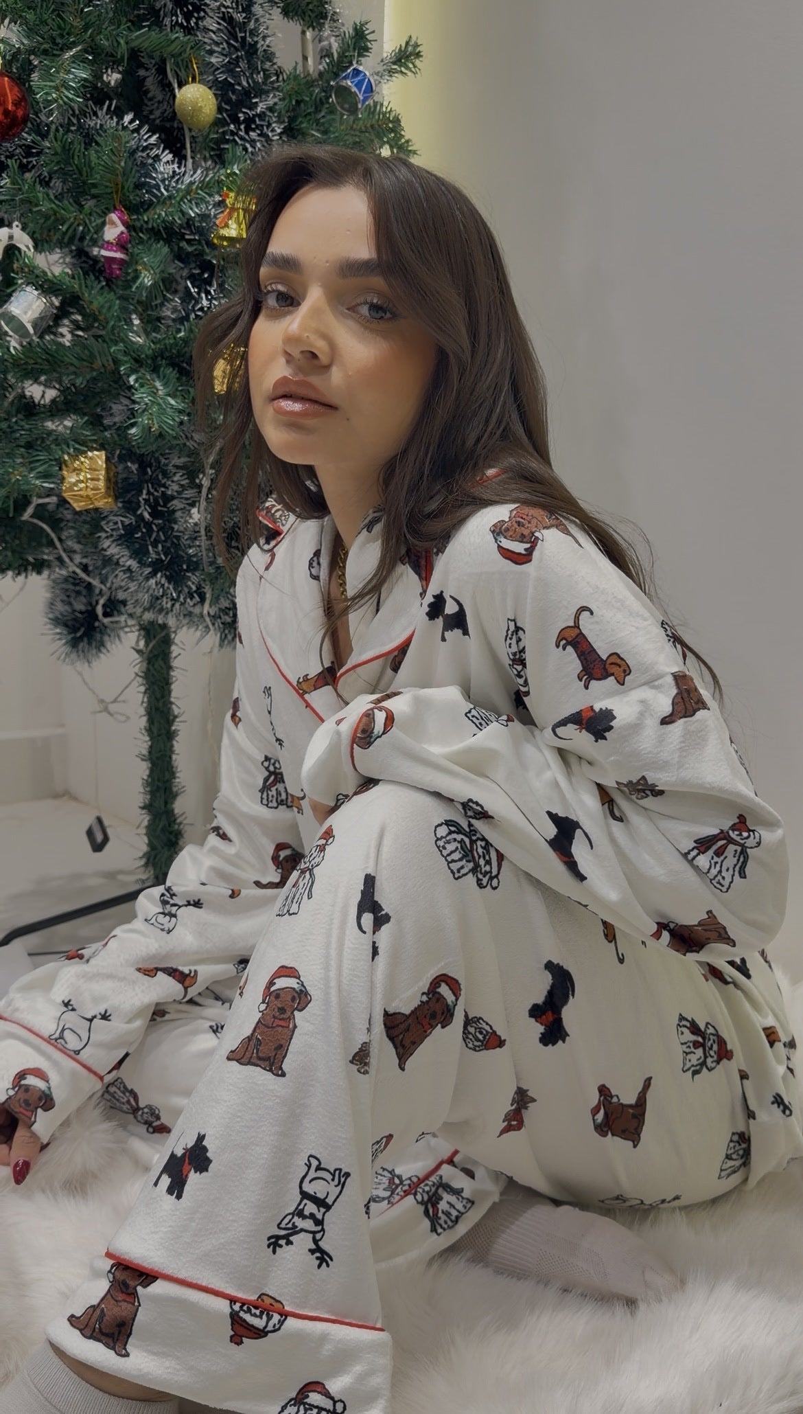 Puppy Party & Snowflake pjs